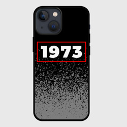 Чехол для iPhone 13 mini 1973 - в красной рамке на темном