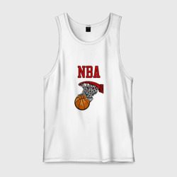 Мужская майка хлопок Basketball - NBA logo