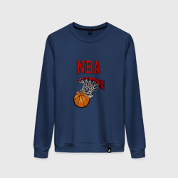 Женский свитшот хлопок Basketball - NBA logo