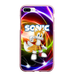 Чехол для iPhone 7Plus/8 Plus матовый Майлз Тейлз Прауэр - Sonic - Видеоигра