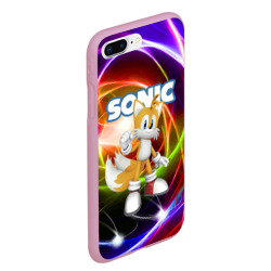 Чехол для iPhone 7Plus/8 Plus матовый Майлз Тейлз Прауэр - Sonic - Видеоигра - фото 2