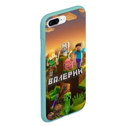 Чехол для iPhone 7Plus/8 Plus матовый Валерий Minecraft - фото 2