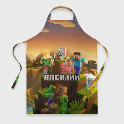 Фартук 3D Василий Minecraft