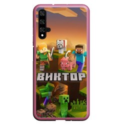 Чехол для Honor 20 Виктор Minecraft