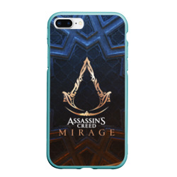 Чехол для iPhone 7Plus/8 Plus матовый Assassin's Creed mirage logo