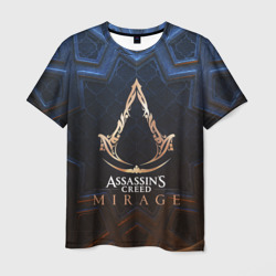 Мужская футболка 3D Assassin's Creed mirage logo