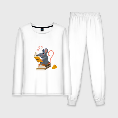 Мышка в халате. Lp 10-879/1 комплект жен. Домашняя одежда с мышками. Халат женский мышка. Пижама клевер с коалой.