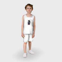 Детская пижама с шортами хлопок Stray Kids Хенджин Art - фото 2