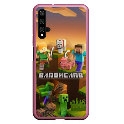 Чехол для Honor 20 Владислав Minecraft