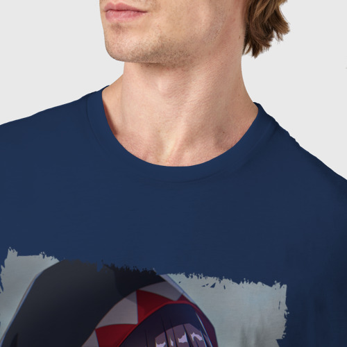 Мужская футболка хлопок Sweet Benio, цвет темно-синий - фото 6