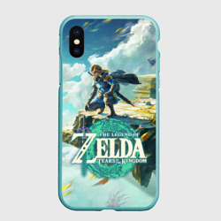 Чехол для iPhone XS Max матовый The Legend of Zelda: Tears of the Kingdom Линк