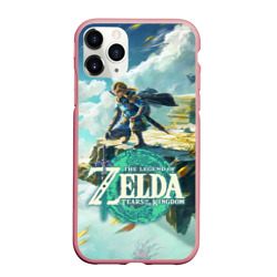 Чехол для iPhone 11 Pro Max матовый The Legend of Zelda: Tears of the Kingdom Линк