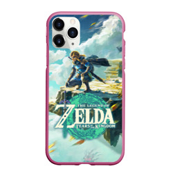 Чехол для iPhone 11 Pro Max матовый The Legend of Zelda: Tears of the Kingdom Линк