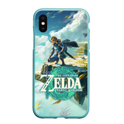 Чехол для iPhone XS Max матовый The Legend of Zelda: Tears of the Kingdom Линк