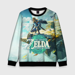 Детский свитшот 3D The Legend of Zelda: Tears of the Kingdom Линк