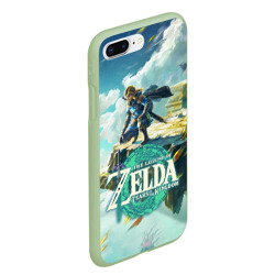 Чехол для iPhone 7Plus/8 Plus матовый The Legend of Zelda: Tears of the Kingdom Линк - фото 2