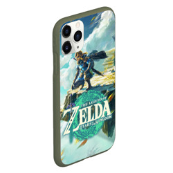 Чехол для iPhone 11 Pro матовый The Legend of Zelda: Tears of the Kingdom Линк - фото 2