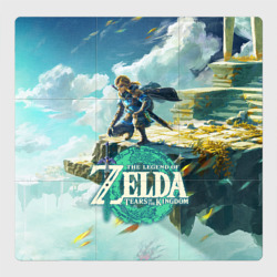 Магнитный плакат 3Х3 The Legend of Zelda: Tears of the Kingdom Линк