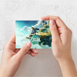 Поздравительная открытка The Legend of Zelda: Tears of the Kingdom Линк - фото 2