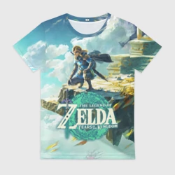 Женская футболка 3D The Legend of Zelda: Tears of the Kingdom Линк