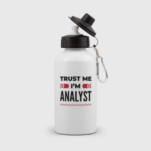 Бутылка спортивная Trust me - I'm analyst