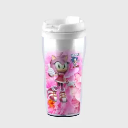 Термокружка-непроливайка Sonic - Amy Rose - Video game
