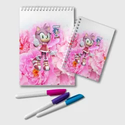 Блокнот Sonic - Amy Rose - Video game
