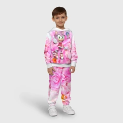 Детский костюм с толстовкой 3D Sonic - Amy Rose - Video game - фото 2