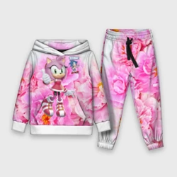 Детский костюм с толстовкой 3D Sonic - Amy Rose - Video game