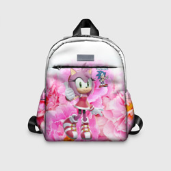Детский рюкзак 3D Sonic - Amy Rose - Video game