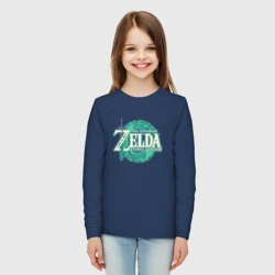 Детский лонгслив хлопок The Legend of Zelda: Tears of the Kingdom logo - фото 2