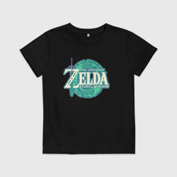 Детская футболка хлопок The Legend of Zelda: Tears of the Kingdom logo