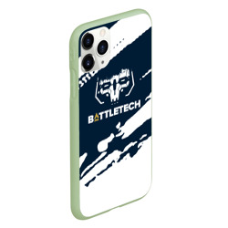 Чехол для iPhone 11 Pro матовый Battletech Краска - фото 2