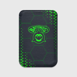Картхолдер Magsafe магнитный Battletoads Абстракция соты