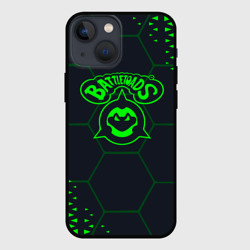 Чехол для iPhone 13 mini Battletoads Абстракция соты