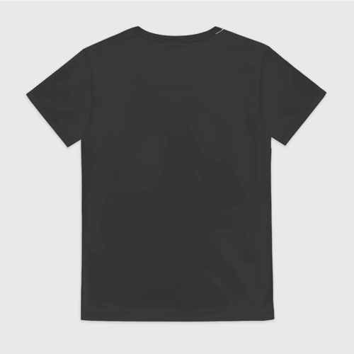 Женская футболка 3D с принтом Котаник, вид сзади #1