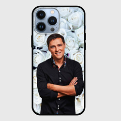 Чехол для iPhone 13 Pro Max Шатунов на фоне роз