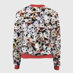 Женский бомбер 3D Опоссумы