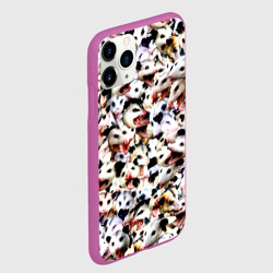 Чехол для iPhone 11 Pro матовый Опоссумы - фото 2