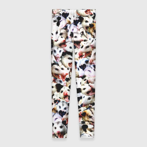 Леггинсы 3D Опоссумы