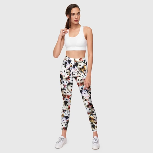 Леггинсы 3D Опоссумы - фото 5