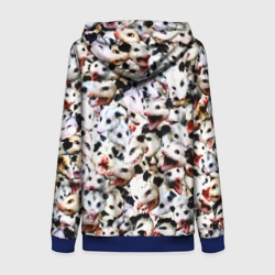 Женская толстовка 3D на молнии Опоссумы