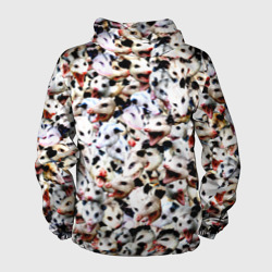 Мужская ветровка 3D Опоссумы