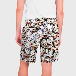 Мужские шорты 3D Опоссумы