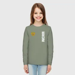 Детский лонгслив хлопок Герб РФ Максим - фото 2