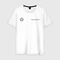 Мужская футболка хлопок Logo Mercedes-Benz