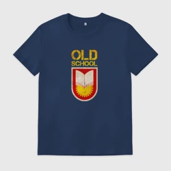 Мужская футболка хлопок Old School emblem