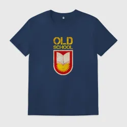 Мужская футболка хлопок Old School emblem