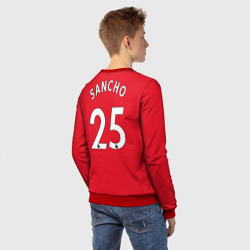 Детский свитшот 3D Джейдон Санчо Манчестер Юнайтед форма 2022-2023 - фото 2