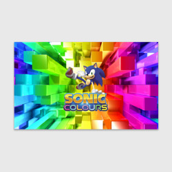 Бумага для упаковки 3D Sonic Colours - Hedgehog - Video game
